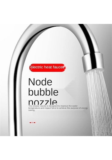 Maoyaya Anlık Su Isıtıcı Mutfak Bataryası Beyaz, Sıcak Su Musluğu, Beyaz