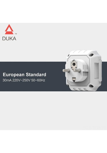 Tenfowee Akıllı Lcd Ekranlı Duka St-1 Priz Test Cihazı - Devre Polarite Dedektörü & Güvenlik Kontrolü