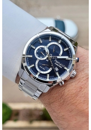 Ferrucci Fcgnct340 Erkek Kol Saati Gümüş