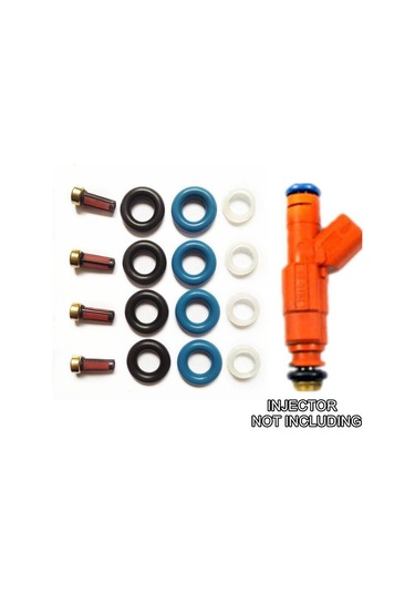 Tenfowee Mazda 6 Yakıt Enjektörü Tamir Seti - 0280156154 Parça Numaralı - 4 Filtre Ve O-ring Dahil