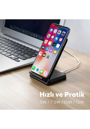 Woyax By Deji 15w Hızlı Wireless Kablosuz Şarj Standı