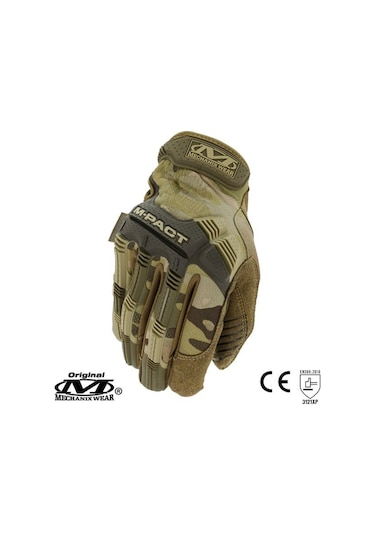 Mechanix Wear® M-Pact Multicam Korumalı Eldiven V2 (MPT-78) Siyah