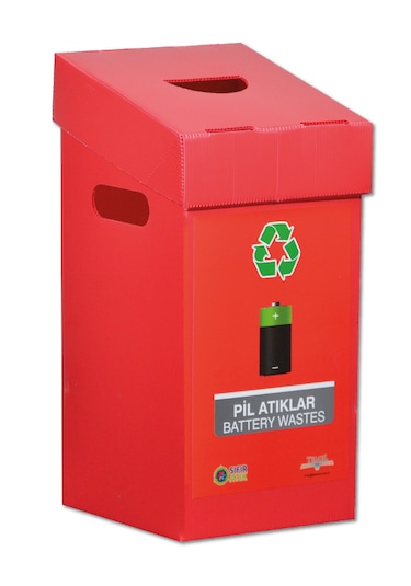 Geri Dönüşüm Kutusu Pil Atık Kutusu