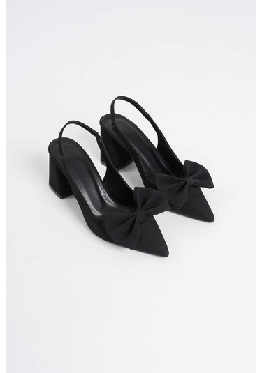 Candy Siyah Kadın Topuklu Ayakkabı Muhtelif