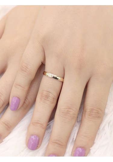 14 Ayar Altın İçi Boş Alyans Yüzük