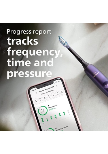 Philips Sonicare Hx9911-91 9000 Özel Sürüm Şarj Edilebilir Diş Fırçası Mor