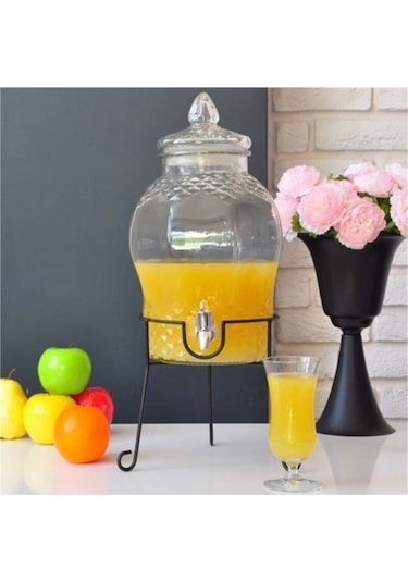 Cam Sebil, Damacana, Şerbetlik 8 Lt. Şeffaf