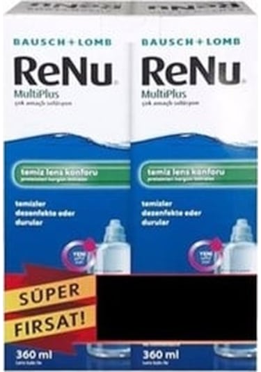 Renu Multiplus Lens Solüsyonu 360 Ml - 2'li Avantaj Paketi Eski