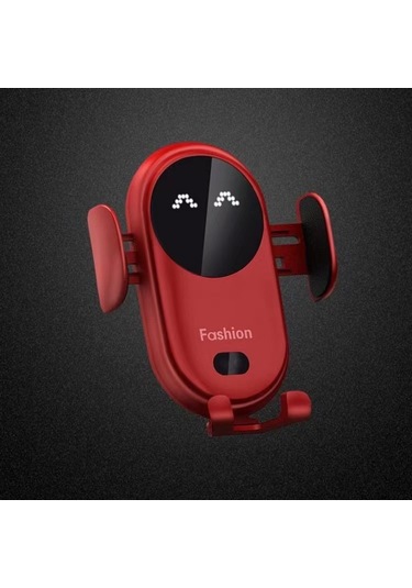 Yifomall S11 Sarı Akıllı Kızılötesi Algılama Araç İçi Kablosuz Şarj Telefon Tutucu Otomatik Taban Zarif Paket İçerir