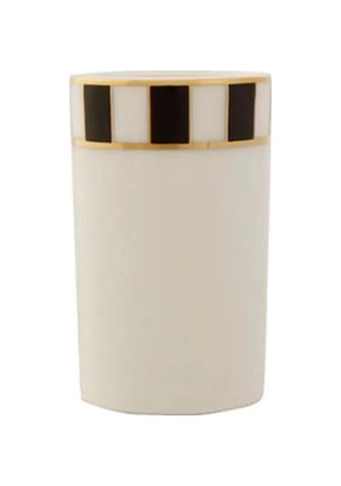 Porland Palms Kürdanlık 6cm 6 Lı 04alm005901 Beyaz - Siyah