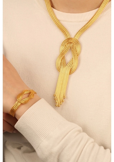 Çgkmücevherat Kalze Dorikalı Altın Set Klzsst1