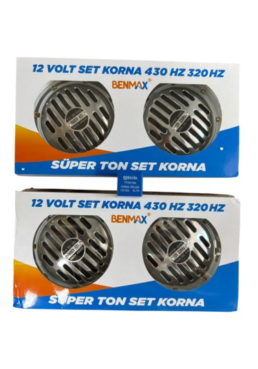 Hella Tipi Süperton 12v 2 Adet Korna + 1 Adet Titreşim Röleli