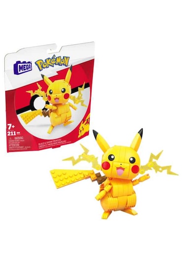 MEGA Pokemon - Pikachu 211 Parça GMD31