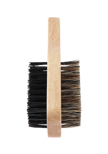 Suntek 2 Taraflı Erkekler Naylon Kıl Sakal Bıyık Fırçası C