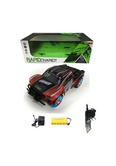 Toycraft Thunderdrive 1:10 Dev Boy Şarjlı Uzaktan Kumandalı Yarış Arabası - Kırmızı