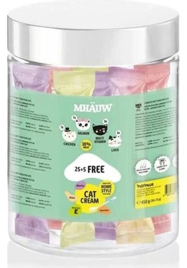 Mhauw Karışık Sıvı Kedi Ödülü 30 x 15 G