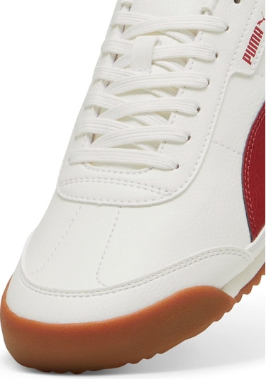 Puma Turino Iı Beyaz Erkek Sneaker Beyaz-kırmızı Beyaz - Kırmızı