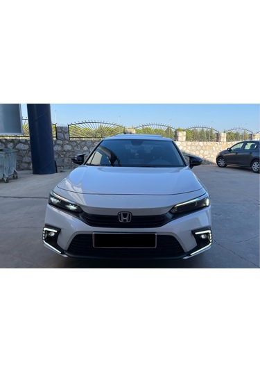 Honda - Cıvıc Fe 2022+ Yarasa Ayna Kapagı-pıano Black