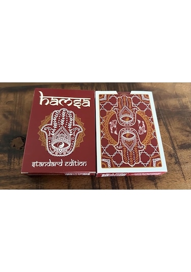 Wjpc Hamsa Deck V2 Edition Premium Oyun Kağıdı İskambil Kartları Destesi