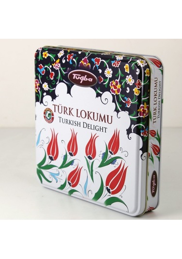 Tuğba Kuruyemiş Motifli Antep Fıstıklı Türk Lokumu 500 Gr