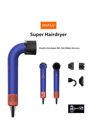 Mıfly Super Hairdryer Saç Kurutma Makinesi