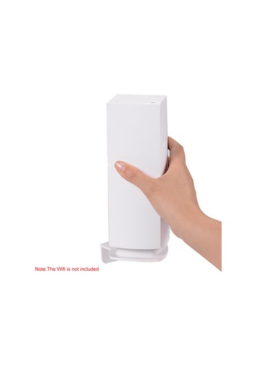 Ximistore9 Linksys Velop Wifi Duvar Montaj Braketi - 2'li Paket, Sinyal Güçlendirici Ve Dekoratif Tasarım Beyaz