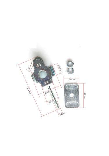 Dinosaurs Yamaha Fz16 Zincir Ayarlayıcı Zincir Kelepçesi İçin Uygun Motosiklet Gergisi Gosterildigi Gibi