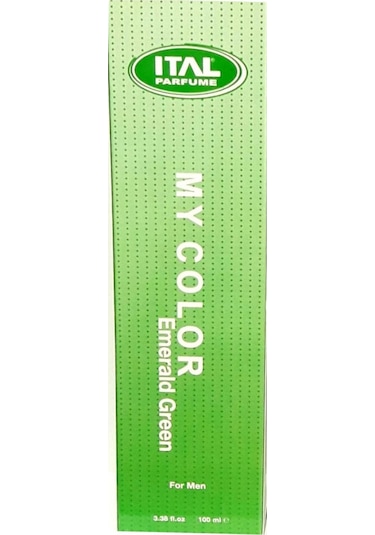 Ital Parfume My Color Emerland Green Erkek Parfüm EDT 100 ML