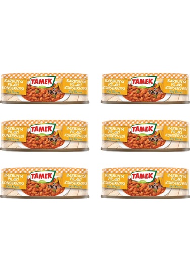 Tamek Barbunya Pilaki 6 x 190 G