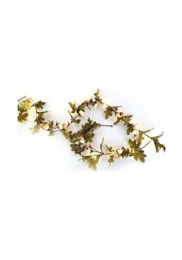 Dancemonkey Dekoratif Yapay Çiçekli Asma Led Dize Peri Işıkları 545872499 , Gölgeli Peri Işıkları 1 Adet Polisilikon 2v