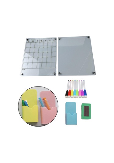 Suntek Buzdolabı Özel Etkinlikler Ofisi Için Akrilik 26,8cmx30cmx3cm