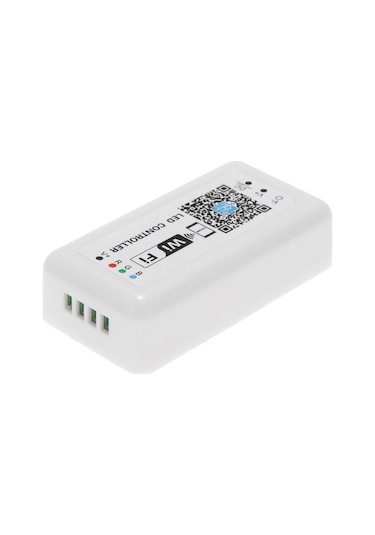 Yunboo 12v-24v Rgb Wifi Kontrolör, İos/android Uyumlu, Magichome App İle Renk, Müzik Ve Zamanlama Kontrolü, 50m Uzaktan Erişim