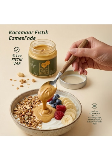 Kocamaar Çiftliği Fıstık Ezmesi 205 G