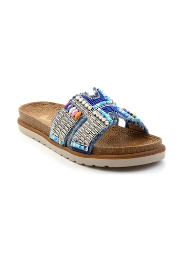 Kot Mavi Kadın Terlik K04823120887 Mavi