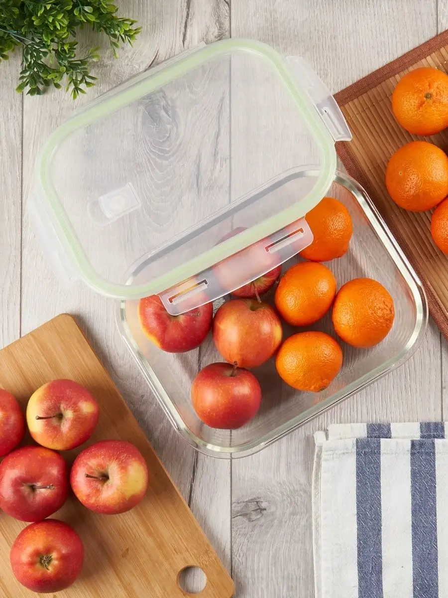 Eley Cam Gıda Saklama Kabı 2,3 L 147645881 Beyaz