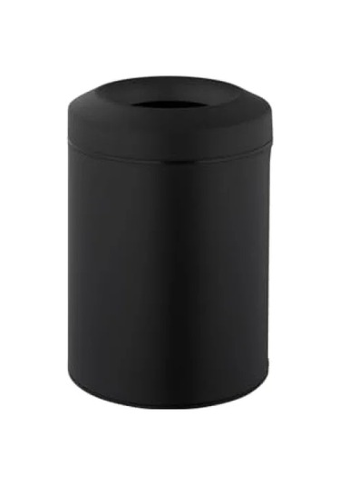 Paslanmaz Çelik Çöp Kovası - 5 Litre, Mat Siyah 10l Siyah