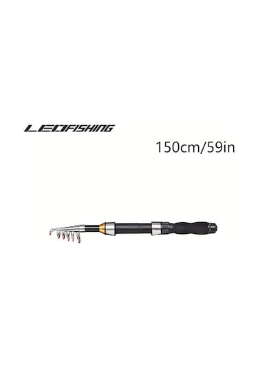 Leofıshıng Taşınabilir Teleskopik Mini Olta 1,5 M 4,92 Ft