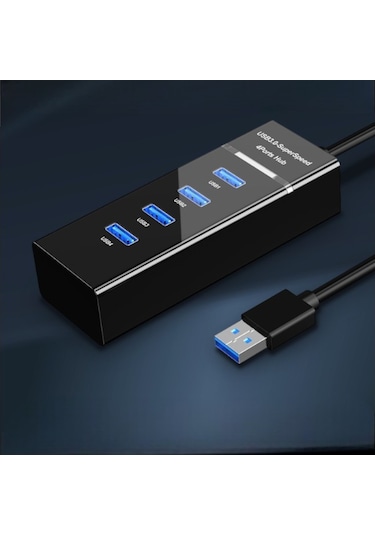 4 Portlu Süper Hızlı Usb 3.0 Çoklayıcı
