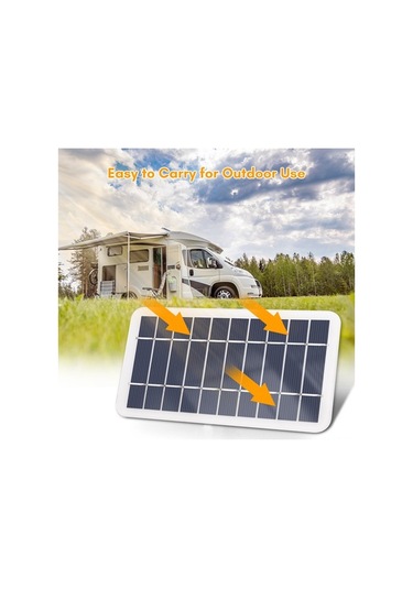 Novahub 2w Güç, 3m Kablo, Mikro Usb, Taşınabilir Güneş Paneli Şarj Cihazı