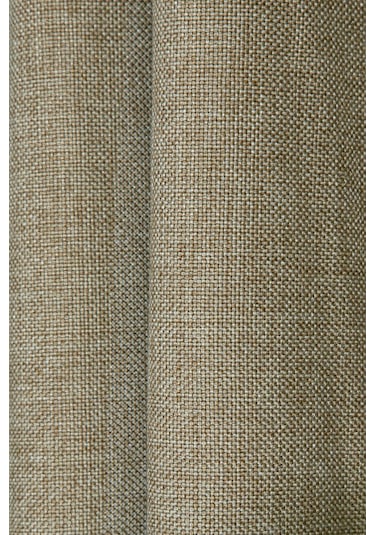 Nadia Halkalı Fon Perde Bronz 140x260 Bronz