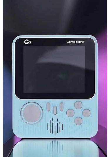 Mey İthalat El Atarisi 3.5 İnç Ekran Çift Konsol 666 Adet Retro Oyun Gamepad