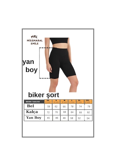 Kadın Siyah Yüksek Bel Toparlayıcı Tayt Kısa Spor Şort Deniz Havuz Spor Biker Shorts 1070 SiYAH