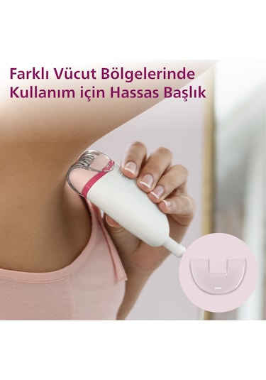 Philips Bre255/05 Satinelle Essential Kablolu Kompakt Epilatör