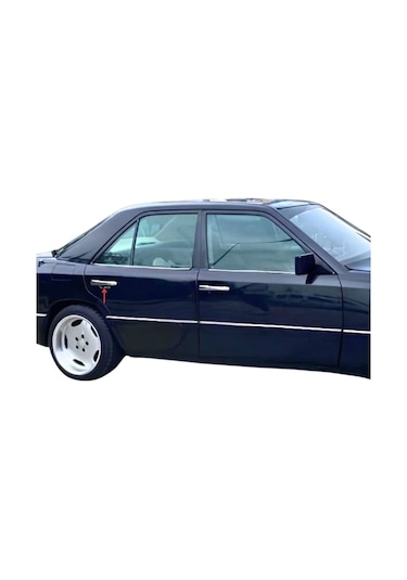 Mercedes E Klasse W124 Krom Kapı Kolu 4 Kapı 1984-1995 Paslanmaz Çelik Dzdrk636gs