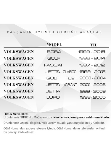 Volkswagen, Seat, Skoda Audi Için Kapı Döşeme Klipsi-10 Adet