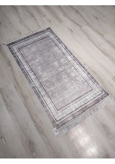 Yamalı Home Style Vizon Deri Taban Nv9728-80X150 Vizon