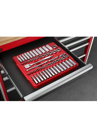 Milwaukee 3/8 Cırcırlı Lokma Anahtar Takımı 56 Parça - 4932464946