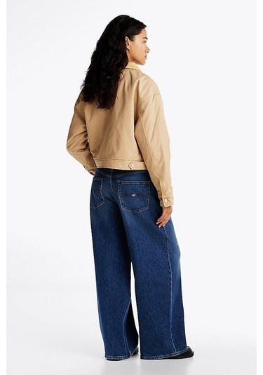 Tommy Jeans Kadın Mont-dw0dw20544 Kahverengi