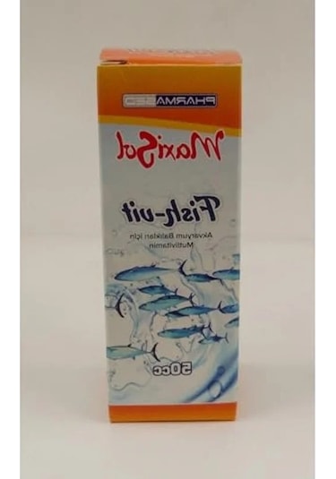 Akvaryum Balıkları İçin Multivitamin, 50 Ml Likit Besin