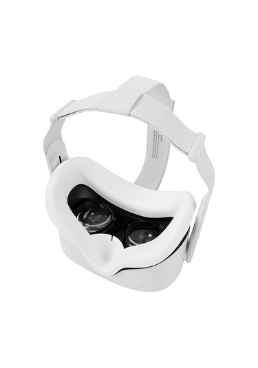 Pazly Oculus Quest 2 Toz Geçirmez Kılıf Lens Kapağı Kapağı Kol - Beyaz Beyaz